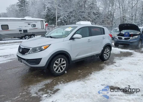 2014 Kia Sportage Lx из США, поврежденный, VIN KNDPBCAC1E7567271